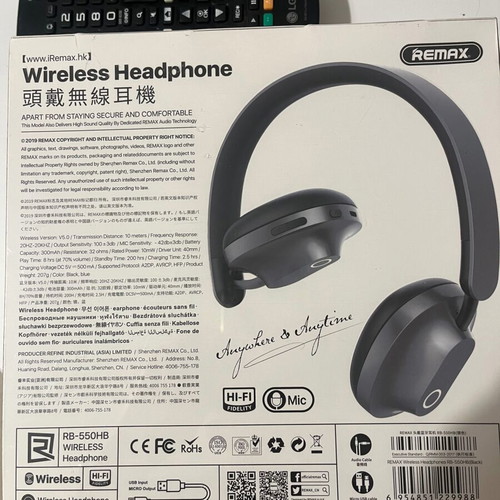 Bluetooth headphones Remax RB-550HB new