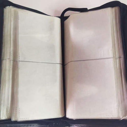 Portable CD case used, capacity 72