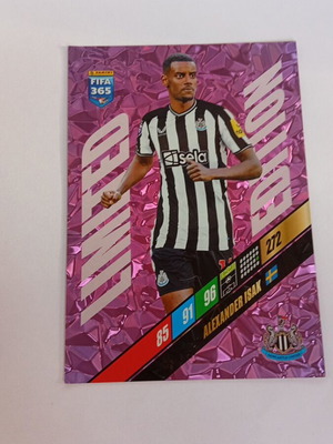 Alexander Isak limited edition card like new Panini