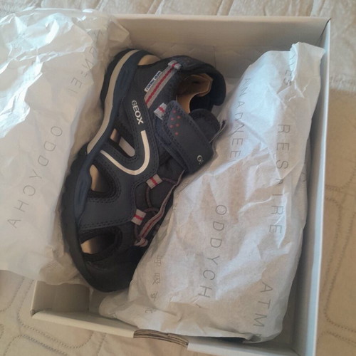 Geox closed sandal boy size 33 new, dark blue