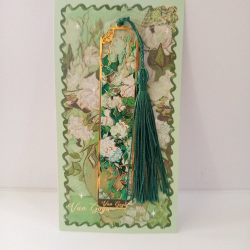 Van Gogh White Roses Bookmark new