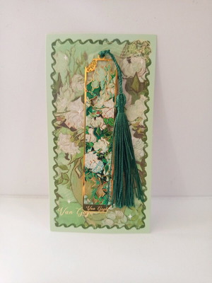 Van Gogh White Roses Bookmark new
