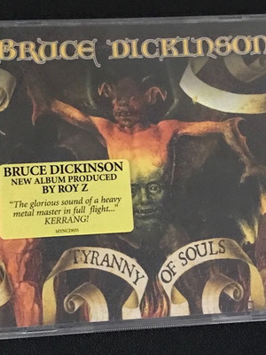Bruce Dickinson Tyranny Of Souls CD, метъл
