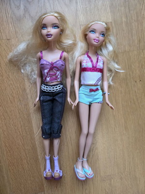Barbie My Scene κούκλες Sporty Glam Kennedy και My Bling Bling Madison
