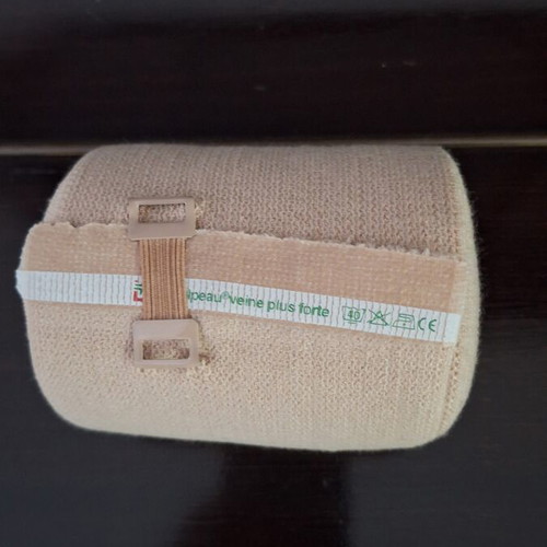 Elastic Compression Bandage 10cm x 4m new, Velpeau veine plus forte