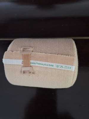 Elastic Compression Bandage 10cm x 4m new, Velpeau veine plus forte