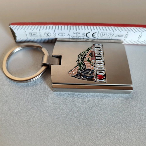 Collectible keychains travel set new, London phone box Gibraltar globe