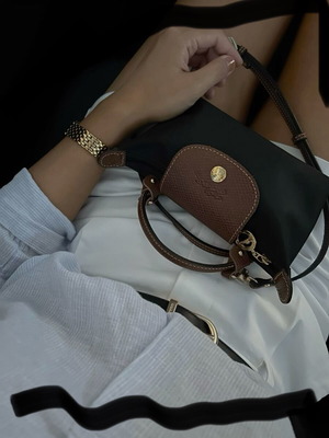 Longchamp small bag new, crossbody, black