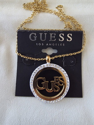 Guess gold necklace