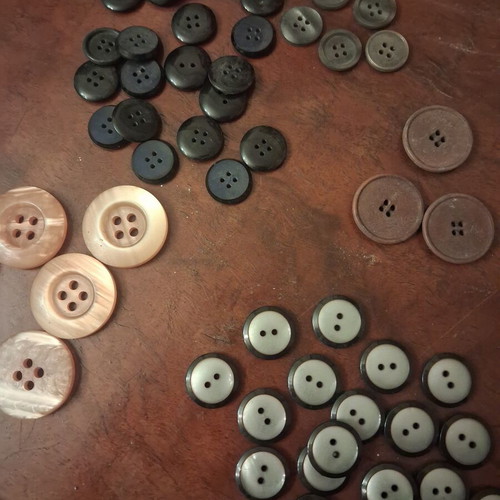Buttons assorted new