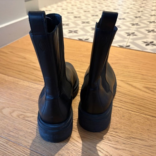 Ba&sh Chelsea Boots Coda Black New Size 38