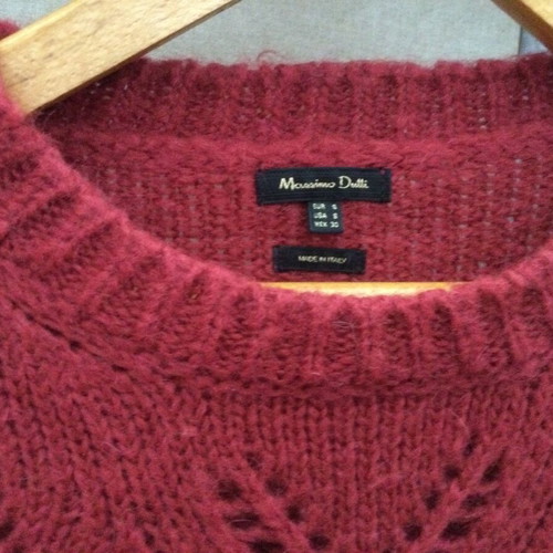 Massimo Dutti sweater like new, red, size S