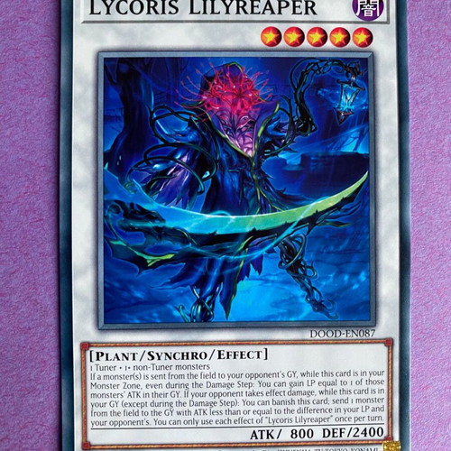 Lycoris Lilyreaper Yu-Gi-Oh! Card 1st Edition Near Mint