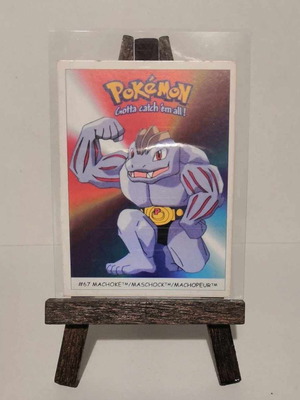 Pokemon Dunkin Boomer Card #67 Machoke σαν καινούργιο