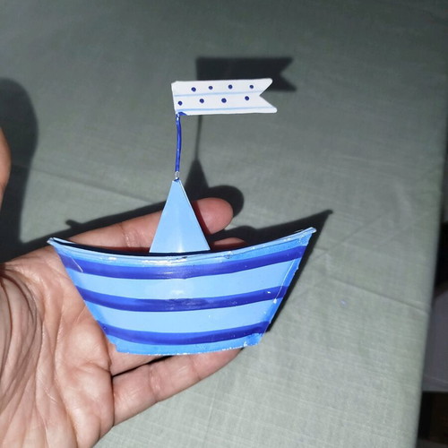 Decorative boat used