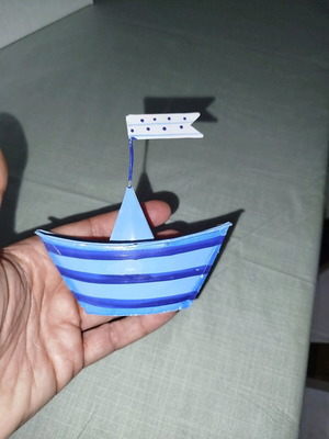 Decorative boat used
