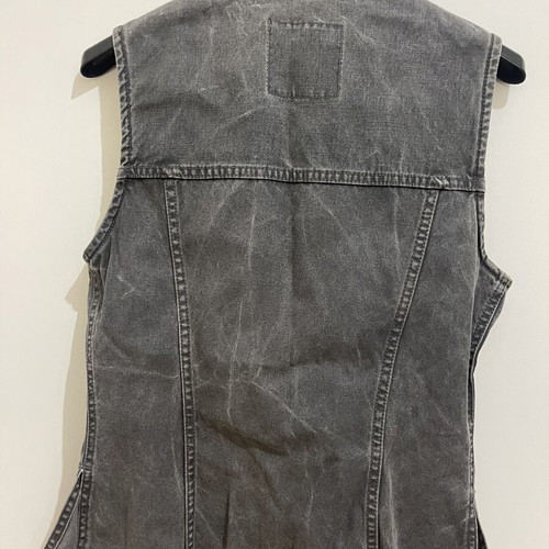 Moschino Jeans Grey Vest Top like new, military style