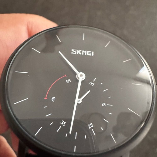 Skmei dress watch 9213 new with black leather strap