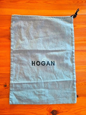 Hogan fabric pouch used, for one pair of ballerinas, 100% cotton