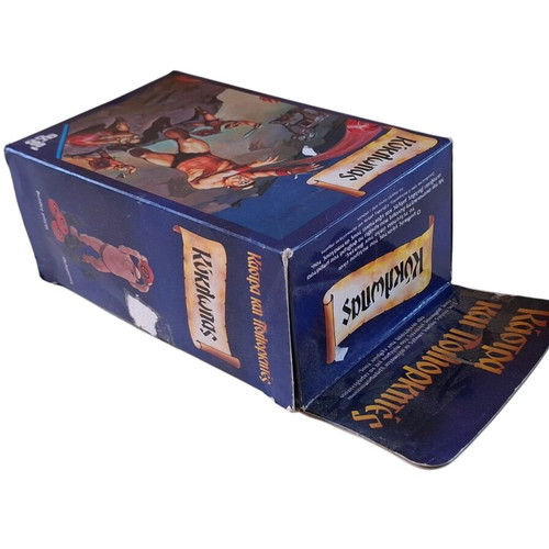 El Greco Cyclops vintage toy set with 8 warriors and accessories