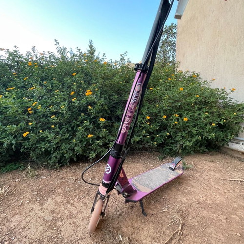 Children's folding aluminum scooter mid5 used with brake and suspension