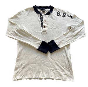 Αντρική μπλούζα G-Star Raw, καινούργια, άσπρο crewneck