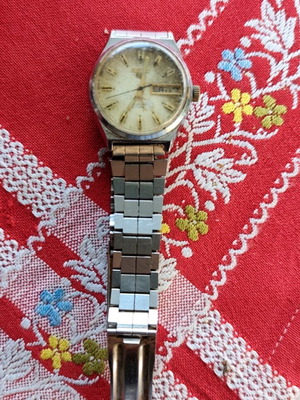 Seiko 5 Automatic Watch 1970 used, gray