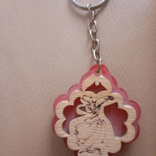 Dervish Keychain handmade new