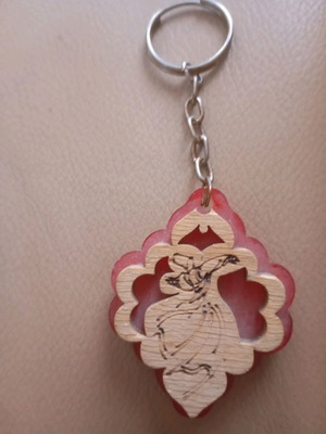 Dervish Keychain handmade new