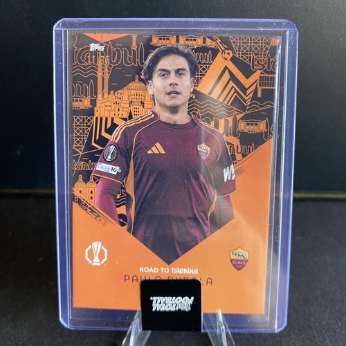 Paulo Dybala Road to Istanbul Topps card like new