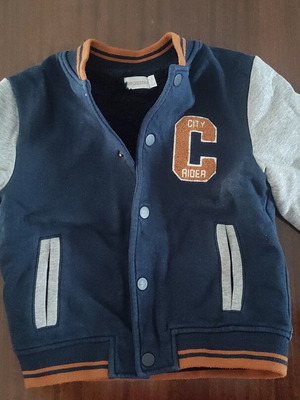 Orchestra children's cardigan used with fur lining, size 4 years