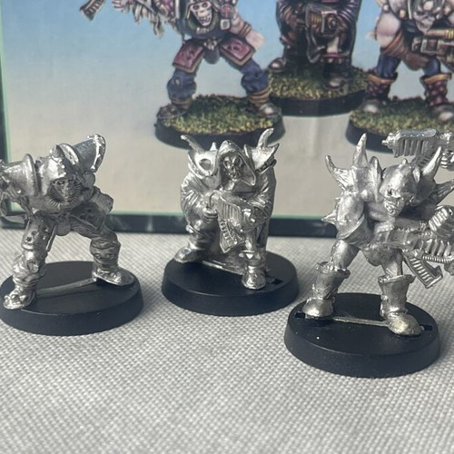 Warzone Dark Legion Undead Legionnaires metal miniatures box set used