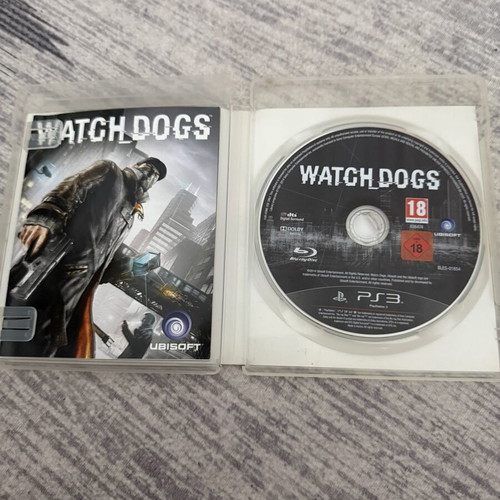 Watch Dogs PS3 game like new, complete