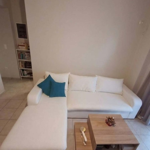 Yvoni white corner sofa, reversible, removable fabric