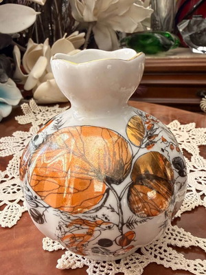 Lomonosov porcelain vase imperial series like new, 13cm