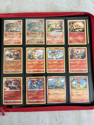 Κάρτες Chimchar Evolutions Pokemon TCG μεταχειρισμένες, 12 τεμάχια