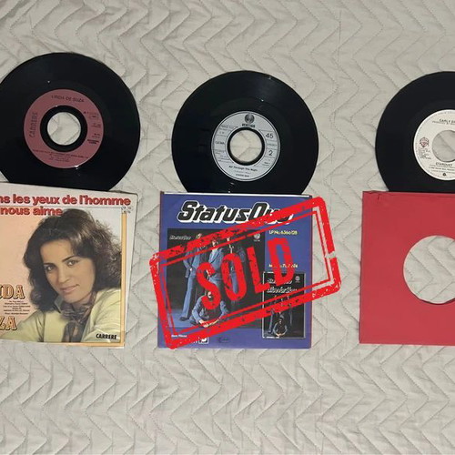 45 RPM vinyl records lot of 14, like new condition