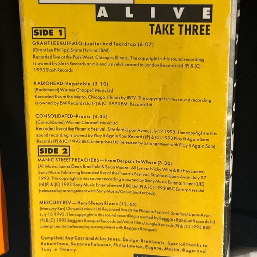 Melody Maker vintage cassette tapes Gimme 5 and Five Alive like new