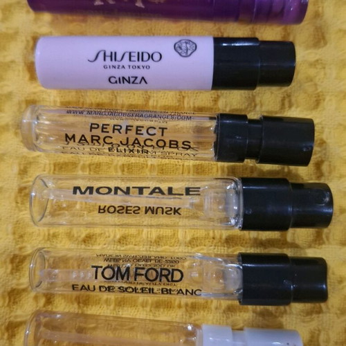 Perfume samples used, pack of 15, authentic fragrances