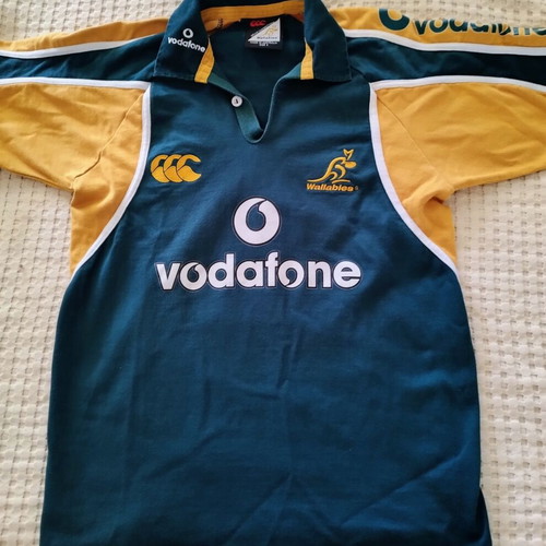 Australia Wallabies Rugby Jersey 2002/3 Canterbury Edition like new