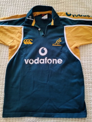 Australia Wallabies Rugby Jersey 2002/3 Canterbury Edition like new