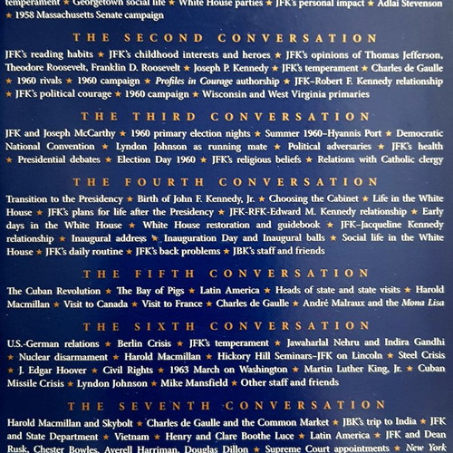 Jacqueline Kennedy Historic Conversations with John F. Kennedy, 8 CDs