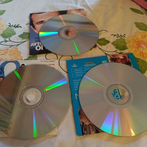 DVD movies used, pack of 3, romantic and social genres