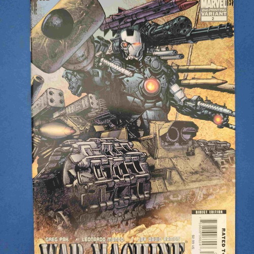 War Machine Vol 2 (2009) 2 comic book used