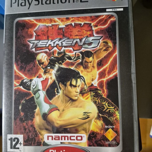 Tekken 5 Platinum Edition PlayStation 2 game used