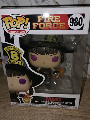 Funko Pop Fire Force 980 Maki like new