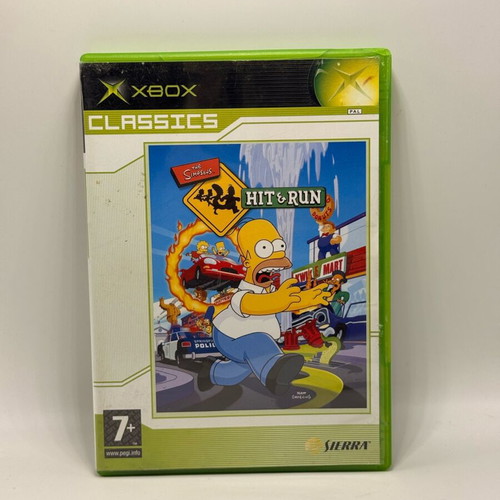 The Simpsons Hit and Run Xbox used game