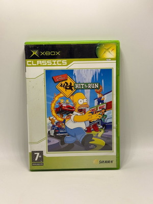 The Simpsons Hit and Run Xbox used game