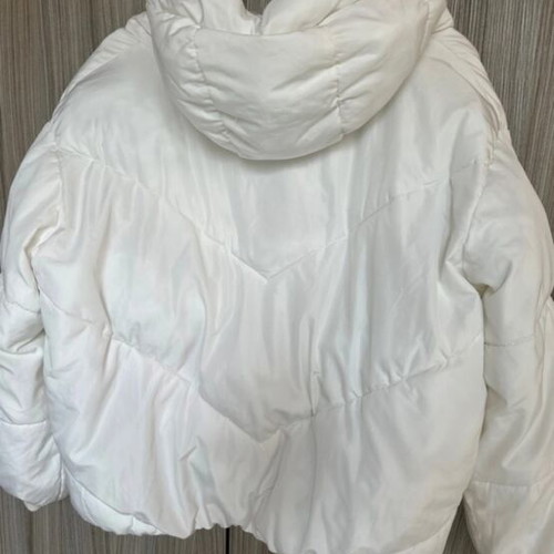 Zara jacket used, white, size S