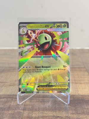 Pokémon Mega Meganium ex MEP 034 Promo Holo card new